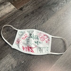 Ariana Grande Santa Tell Me Mask